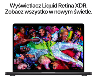 Apple MacBook Pro M5/24GB/1TB/Mac OS Gwiezdna Czerń 10R GPU - 1370406 - zdjęcie 6
